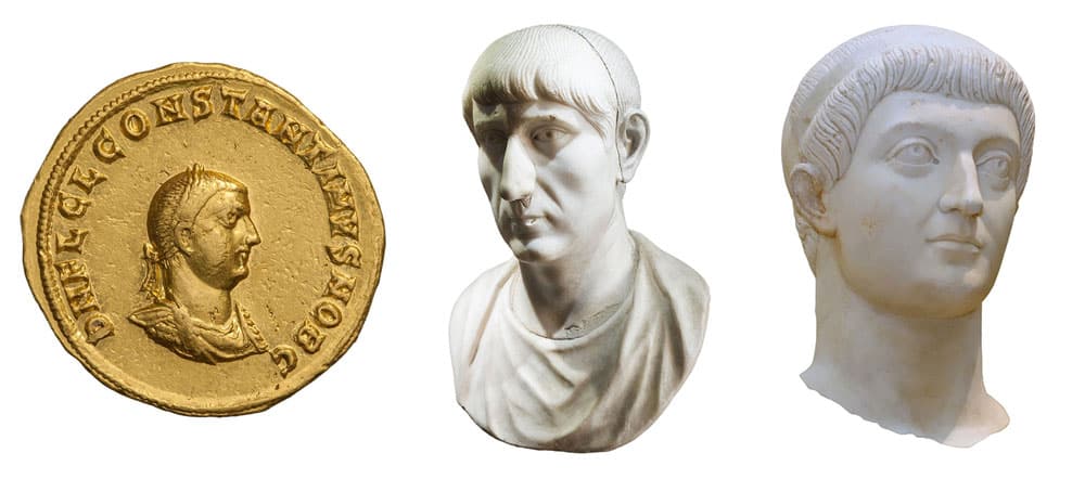 Constantine II, Constantius II, Constans