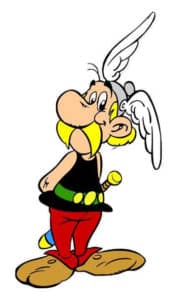 Asterix the Gaul Cartoon character