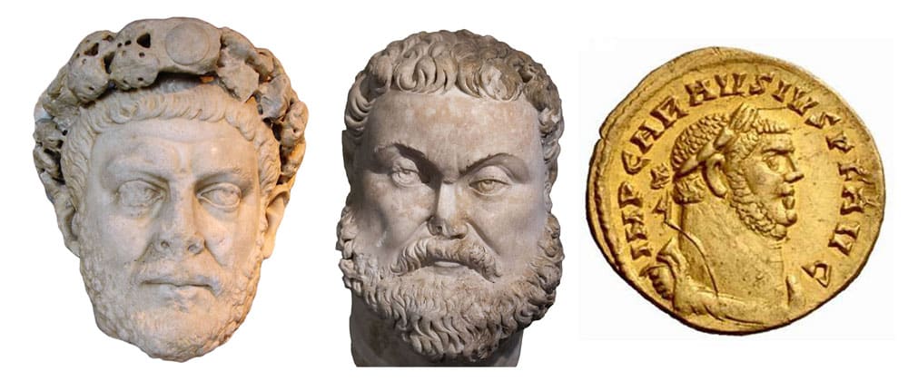 Diocletian and Maximian and Carusius