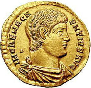 Flavius Magnus Magnentius coin