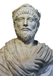 Flavius Magnus Magnentius - "Julian the Apostate" Statue