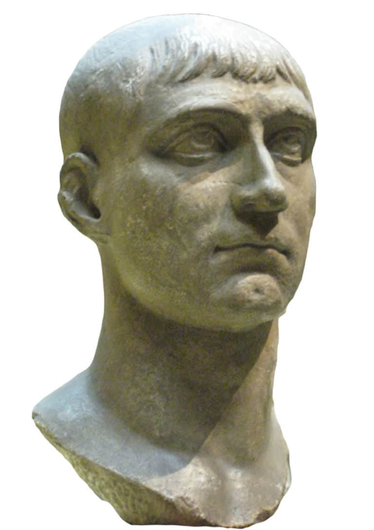 Emperor Maxentius AD C. 279-312 - a sad story about not recognized emperor