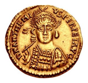 Procopius Anthemius coin