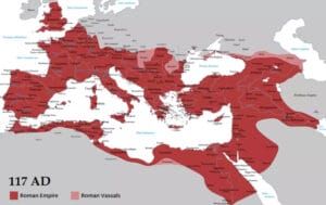 roman empire in 117