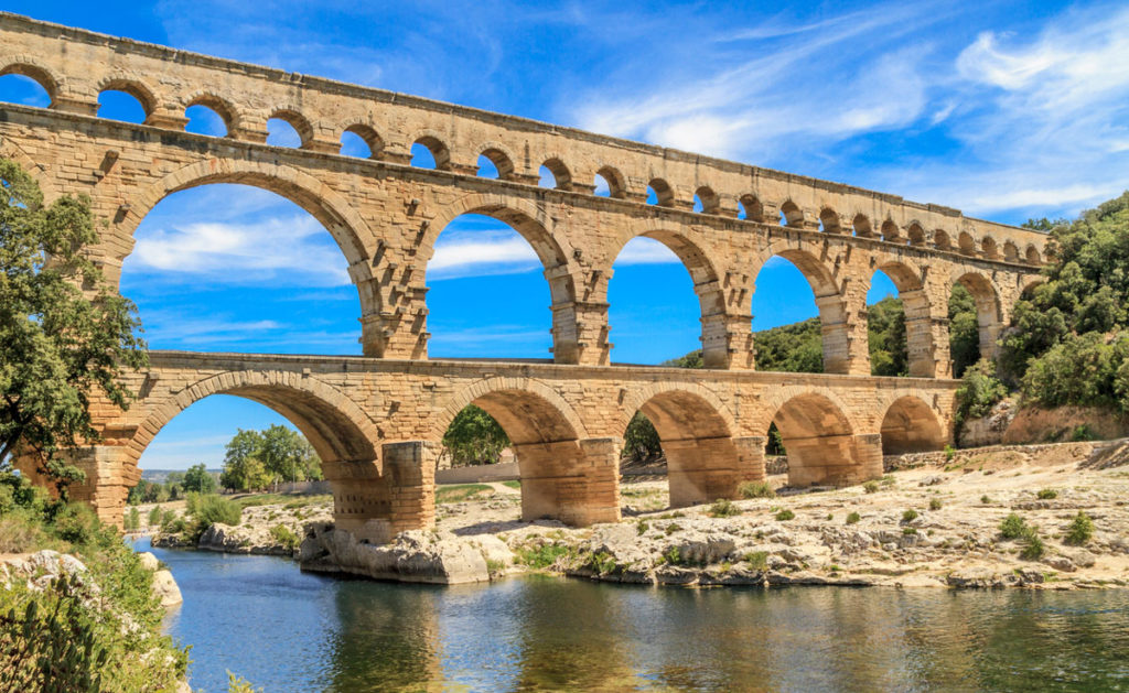 Roman Aqueduct in France