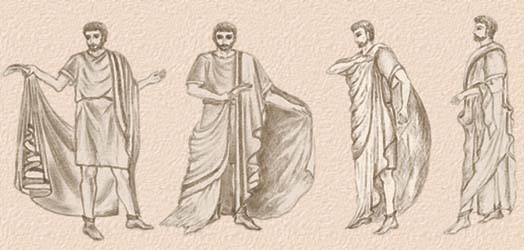 How to dress in a toga