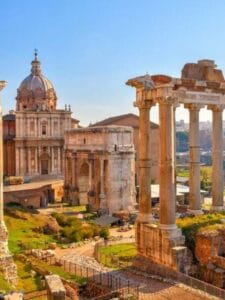 Colosseum and Roman Forum