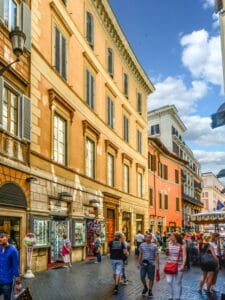 Shopping Districts in Rome