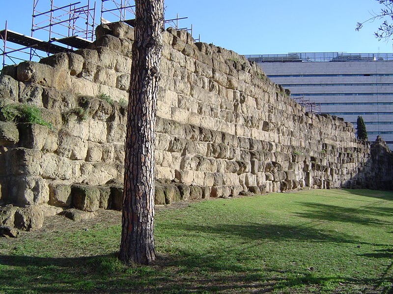 A Blend of Ancient and Modern: The 2500-Year-Old Servian Wall Inside a McDonald's in Roma Termini Station