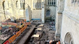 1,900-year-old Roman legionary fortress unearthed next to UK cathedral