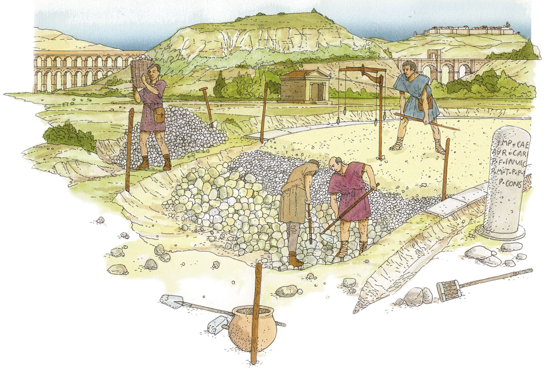 A day in the life of a Roman soldier 