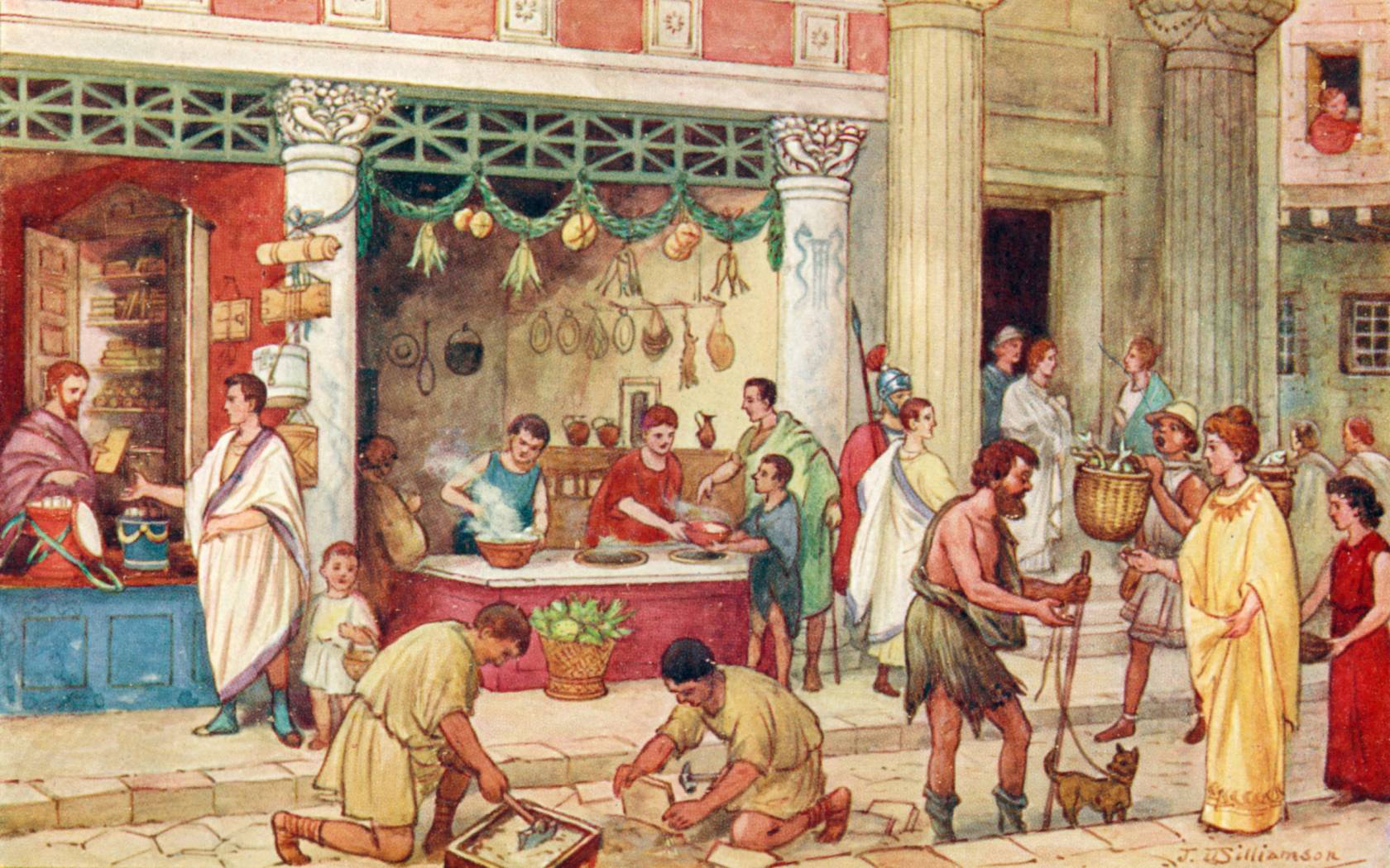 What Archeology Reveals About Fast Food in the Roman Empire