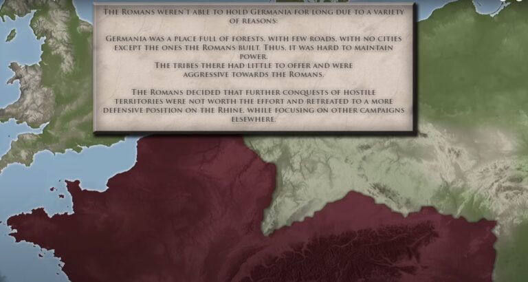 Why didn't Rome Conquer Germania? - Roman Empire