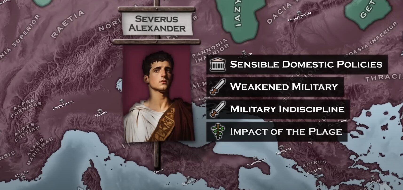 Why Rome's Golden Age Ended? - The Turmoil Between 180-235 AD - Roman ...