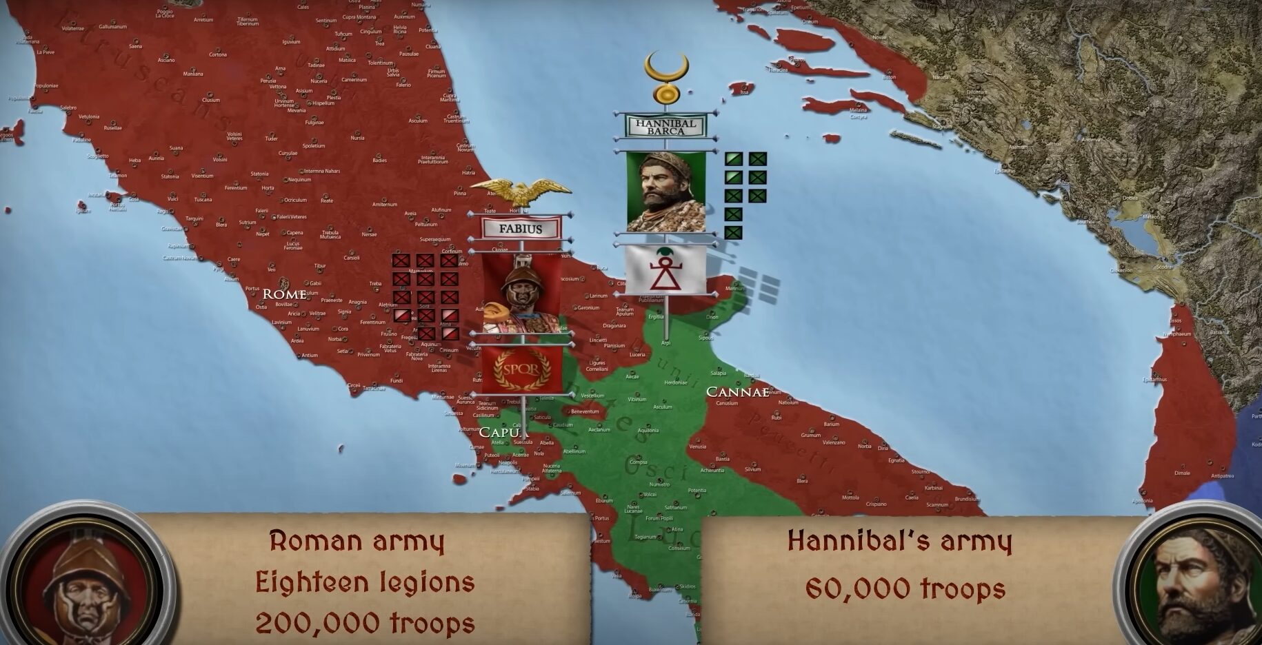 Battle of Tarentum 212 BC – Hannibal’s Campaign in Italy