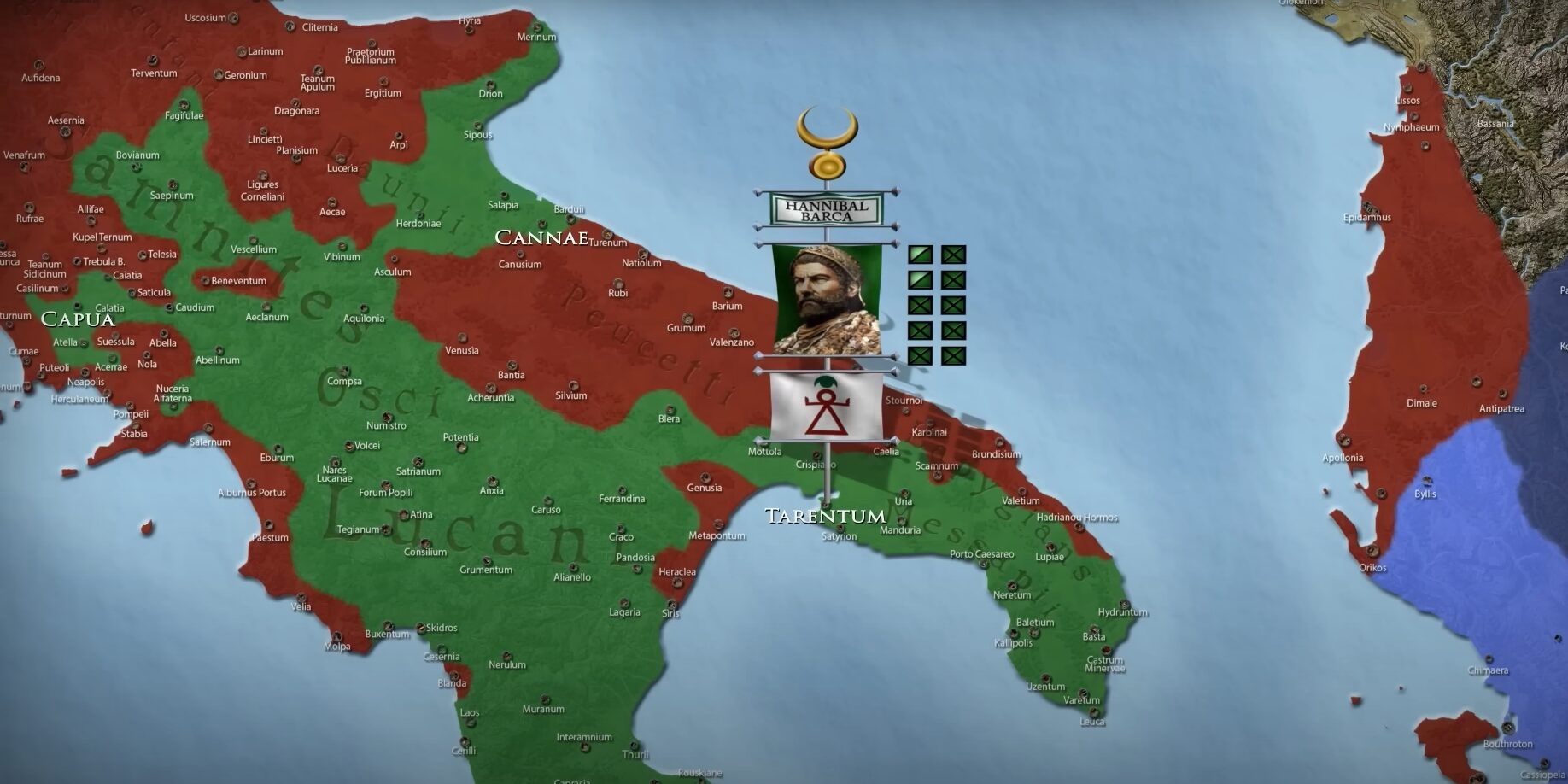 Battle of Tarentum 212 BC – Hannibal’s Campaign in Italy