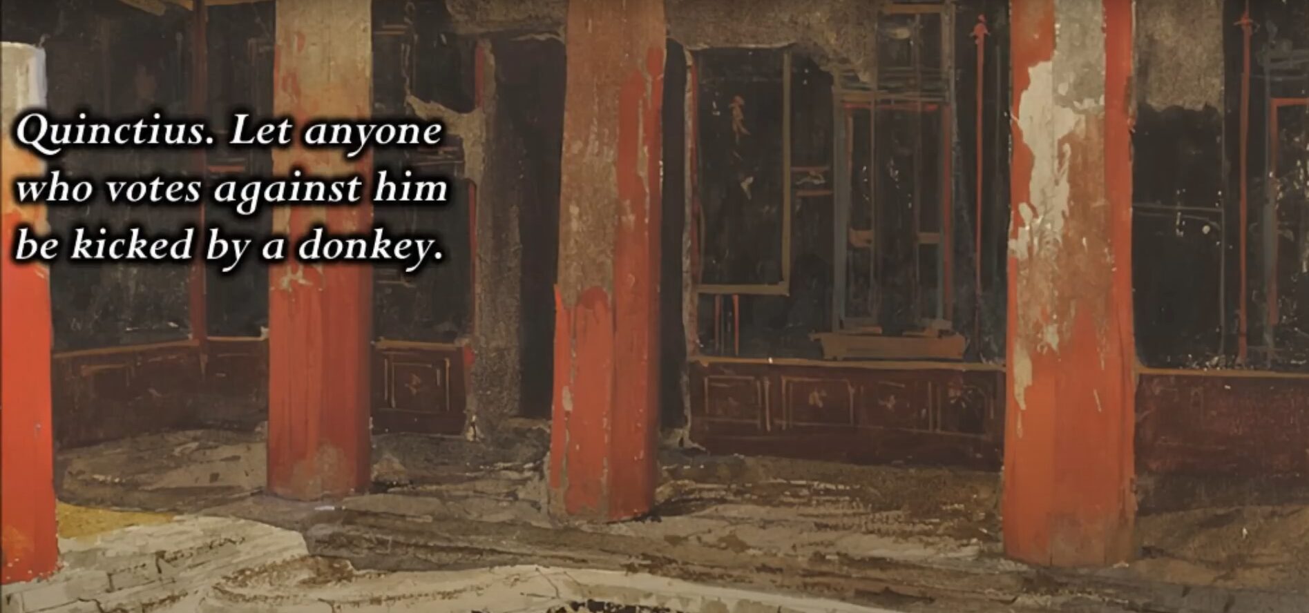 Voices on the Walls: The Everyday Graffiti of Ancient Rome