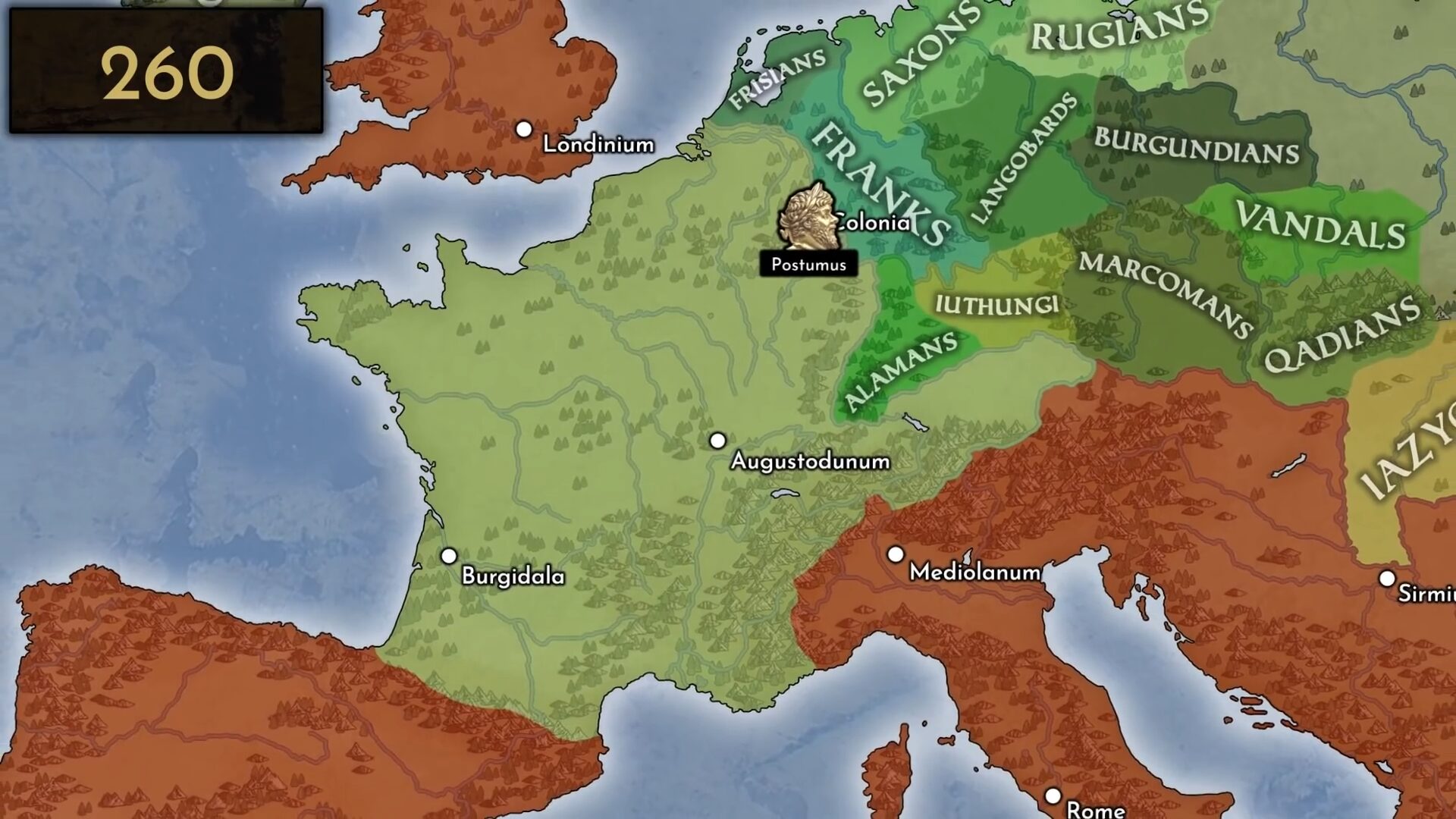 The Empire Within an Empire: The Rise and Fall of the Gallic Breakaway