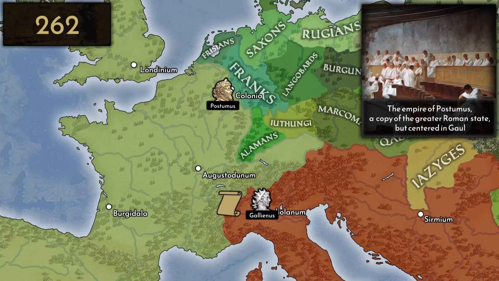 The Empire Within an Empire: The Rise and Fall of the Gallic Breakaway