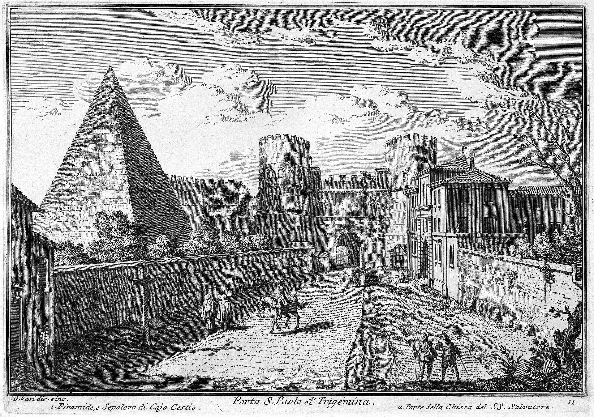 Pyramid of Cestius: The Ancient Roman Tomb Inspired by Nubian Pyramids 1 Pyramid of Cestius: The Ancient Roman Tomb Inspired by Nubian Pyramids
