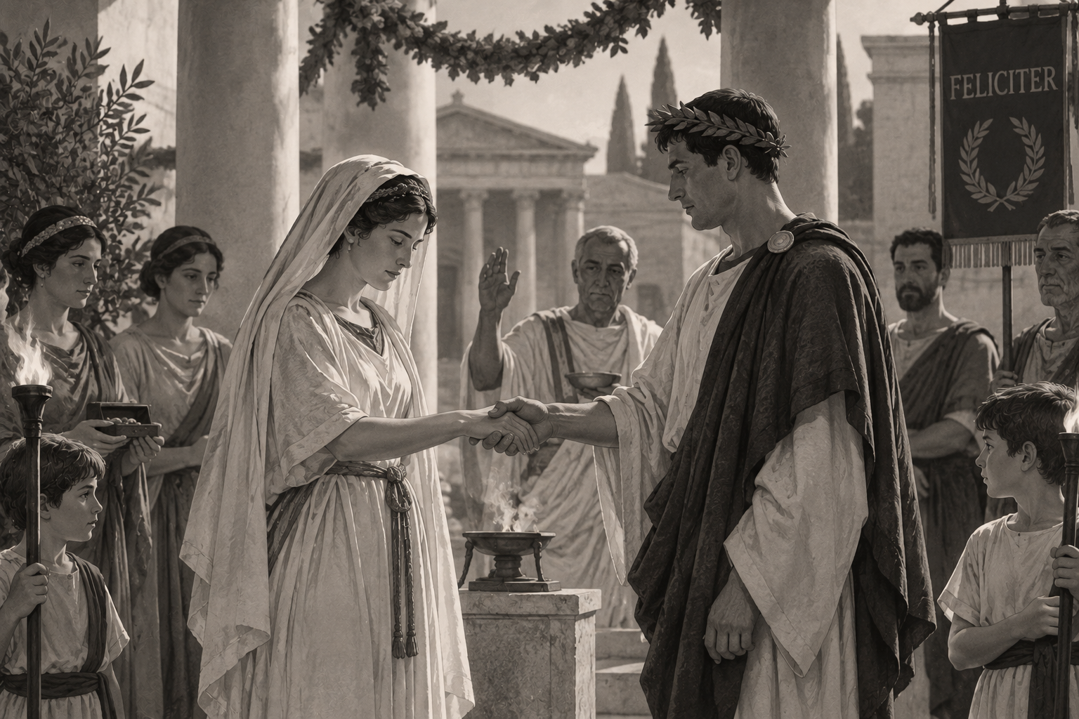Roman Wedding 101: Ancient Rituals and Secret Details Exposed 3 The Roman wedding